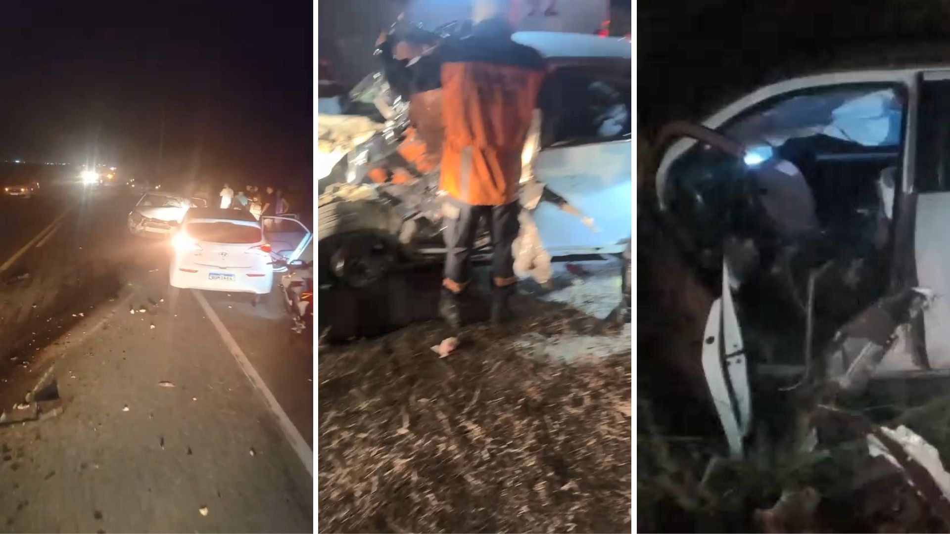 Acidente mata motorista e deixa oito pessoas feridas em Itapemirim Acidente mata motorista e deixa oito pessoas feridas em Itapemirim