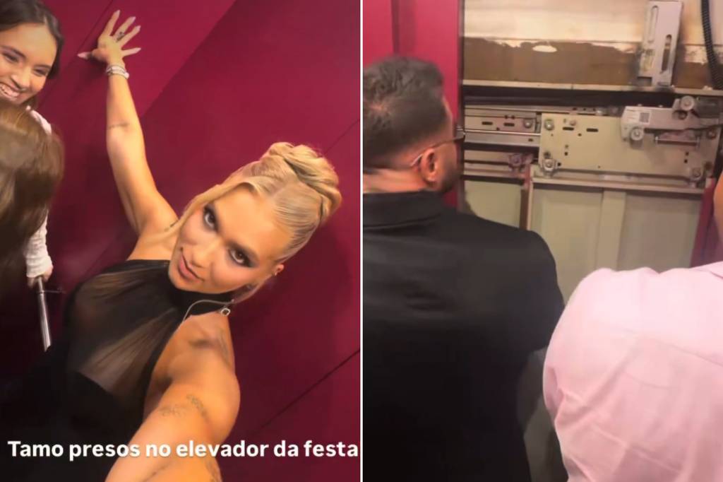 Virginia Fonseca fica presa em elevador antes de festa com famosos: 'Vou passar mal'
