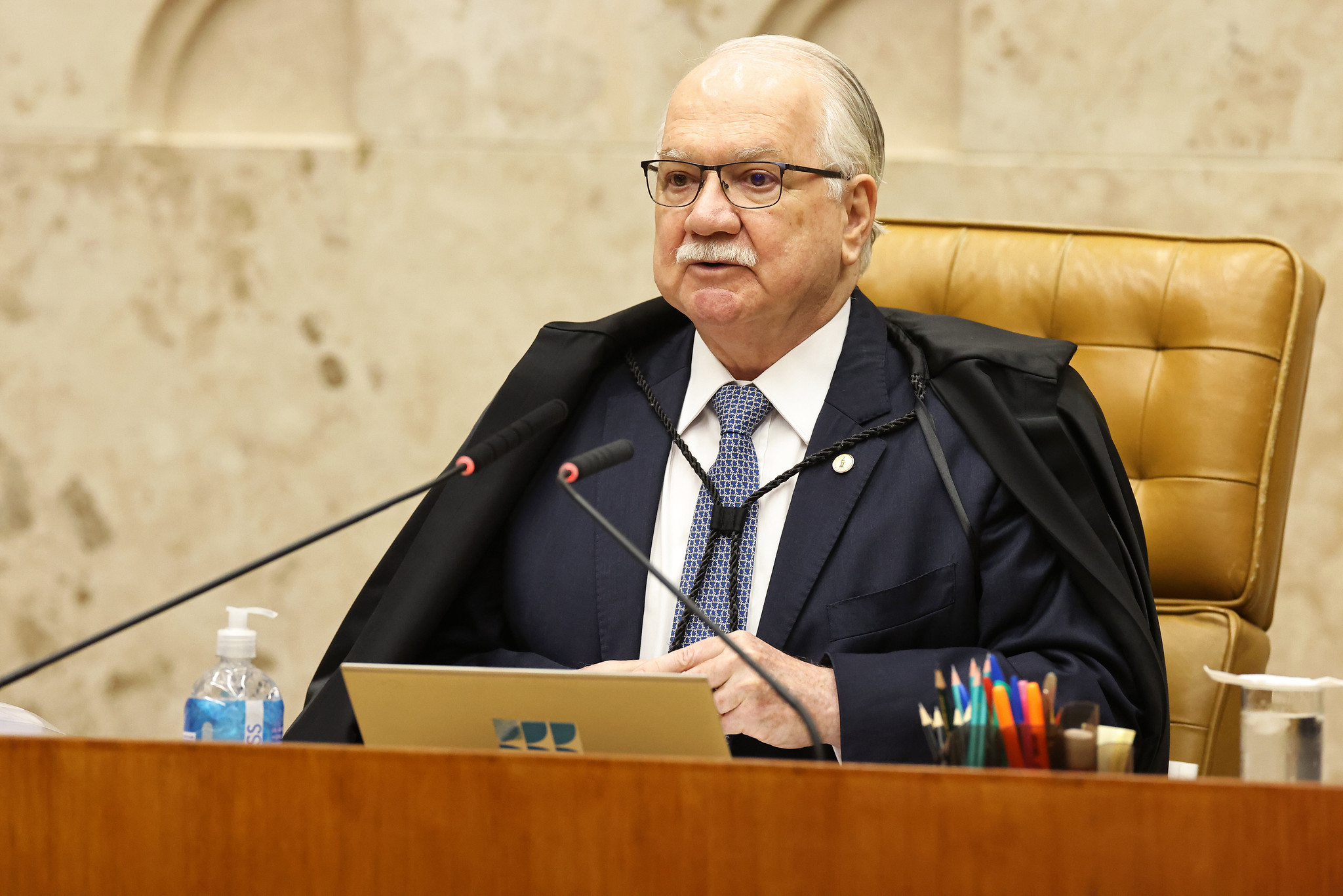 Ministro Edson Fachin, presidente do Supremo Tribunal Federal (STF)