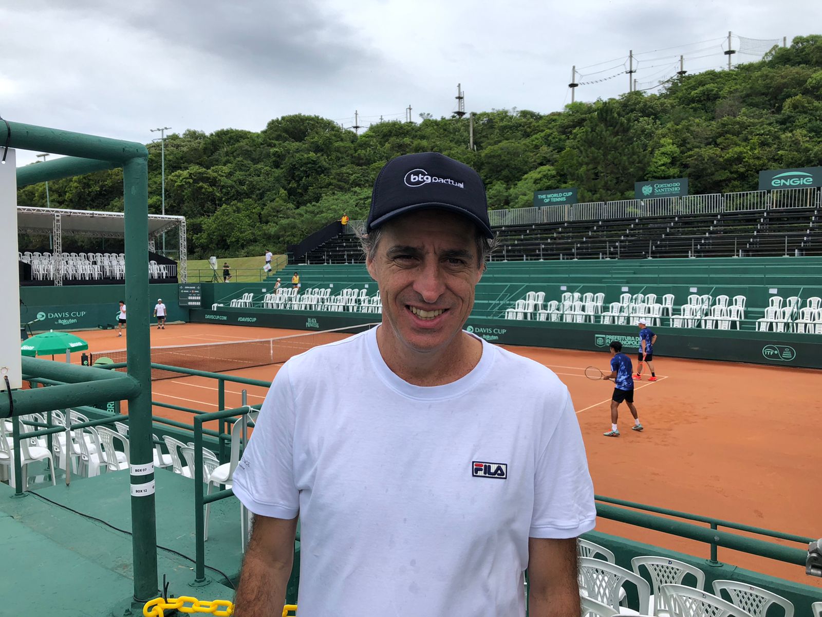 Fernando Meligeni será homenageado na Copa Davis em Florianópolis