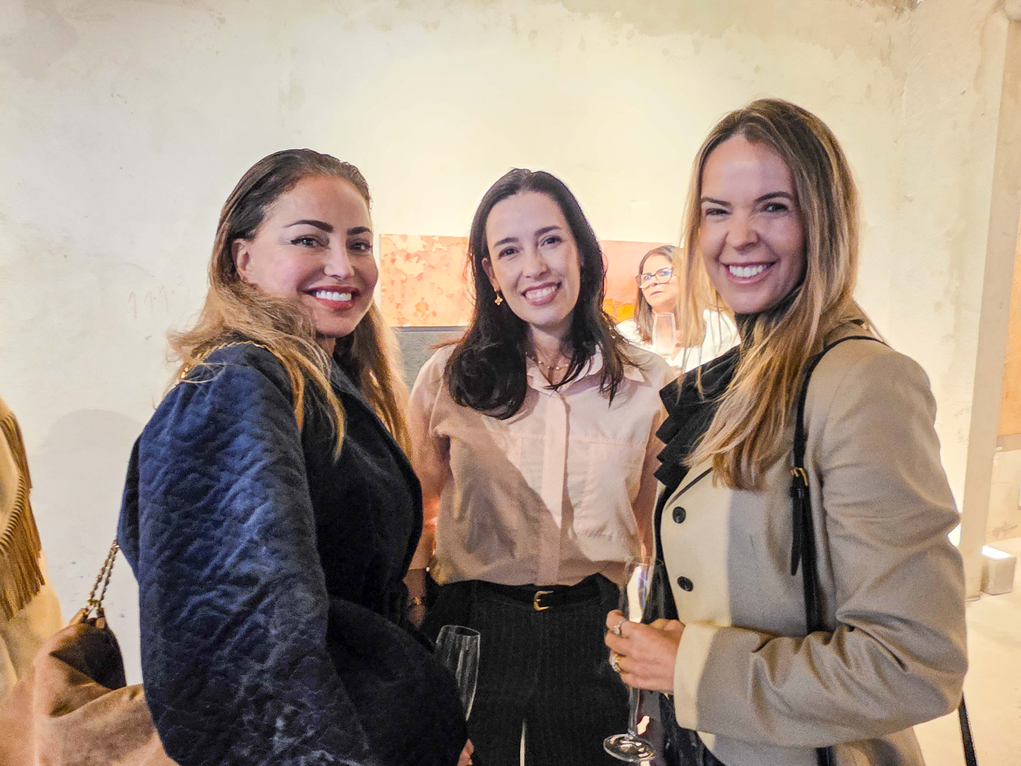 Maria Guilhermina Diniz Andressa Jabour e Maira Sponfeldner