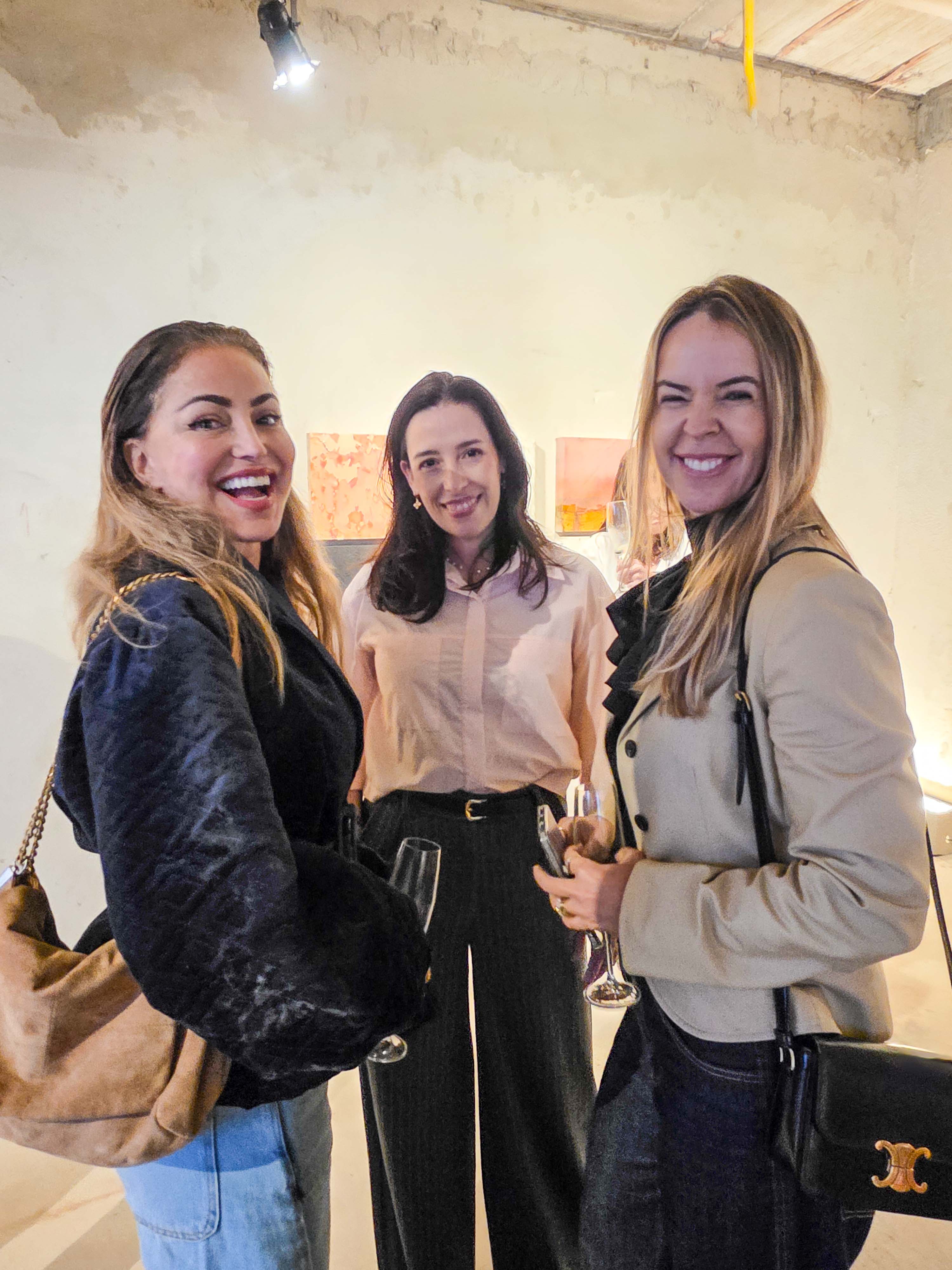 Maria Guilhermina Diniz Andressa Jabour e Maira Sponfeldner