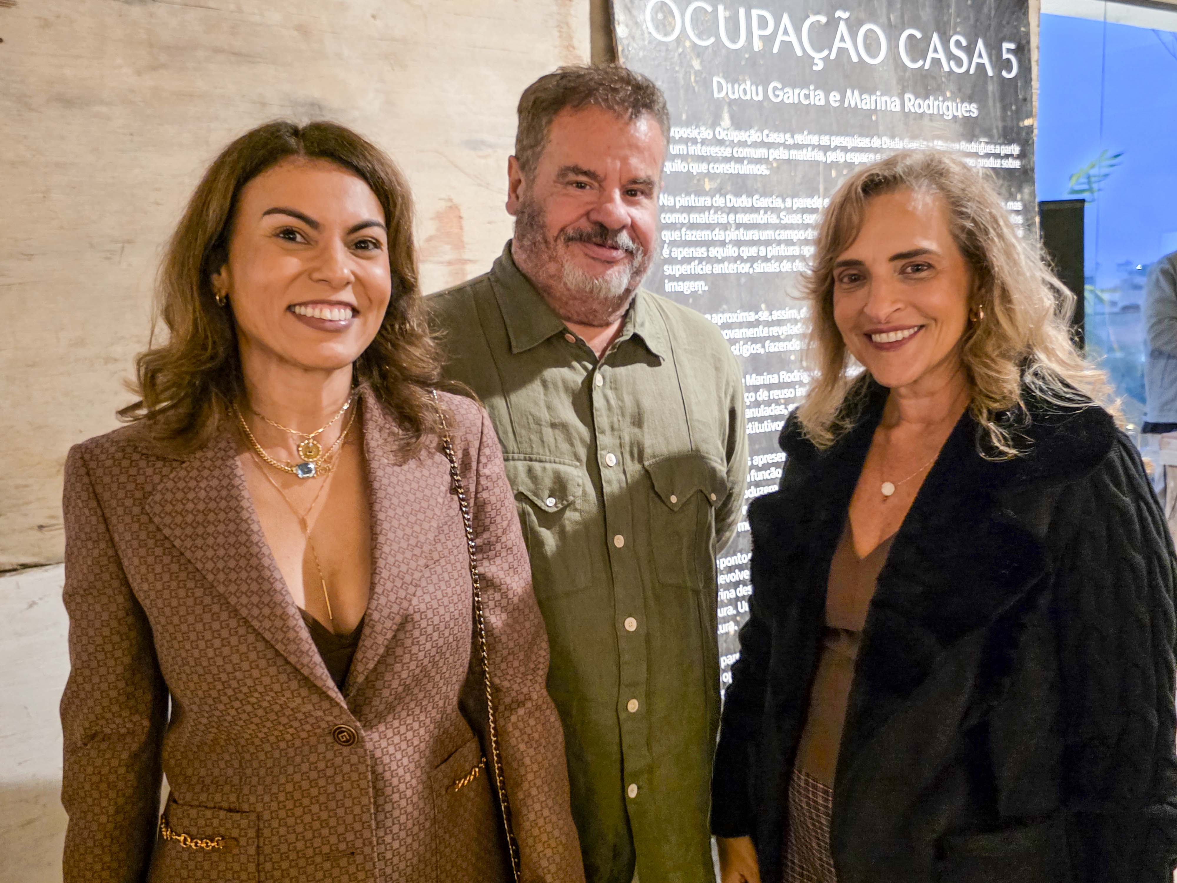 Arlindo e Lucimar Soares e Edna Jabour