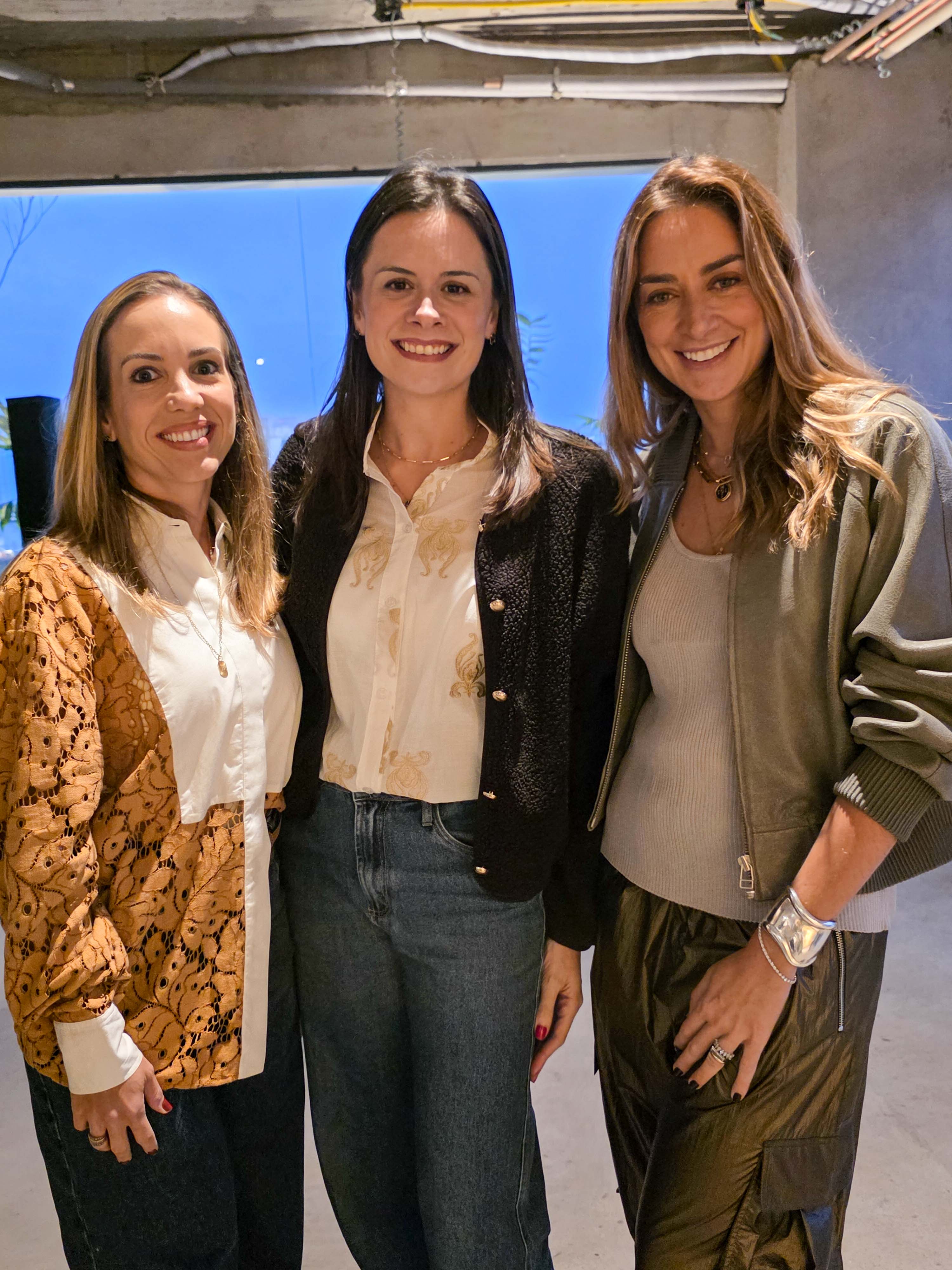 Mariana Doyle, Tatiana Rocha e Carol Morales