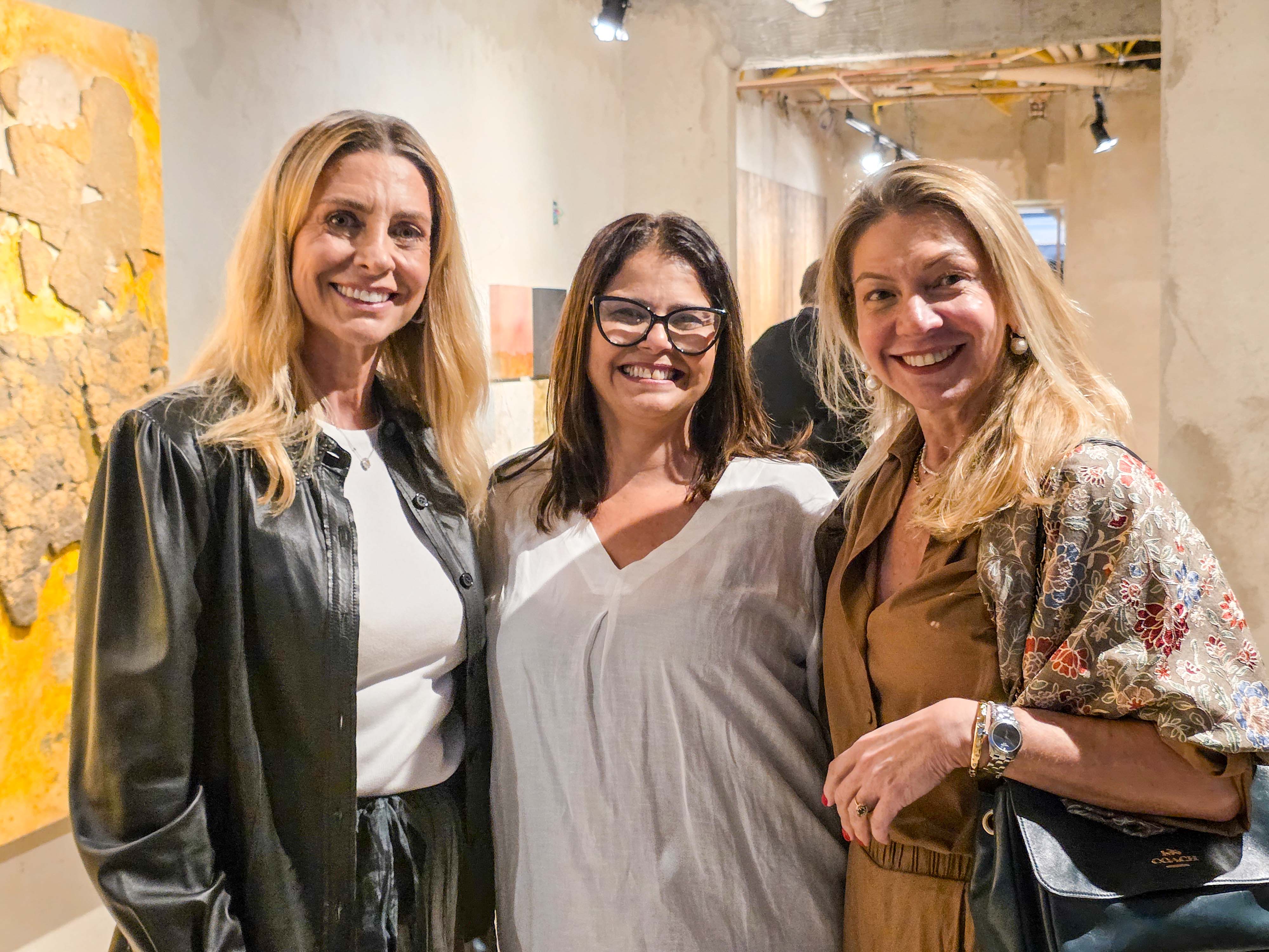 Ana Beatriz Morales, Adriana Fonseca e Patricia Queiroz