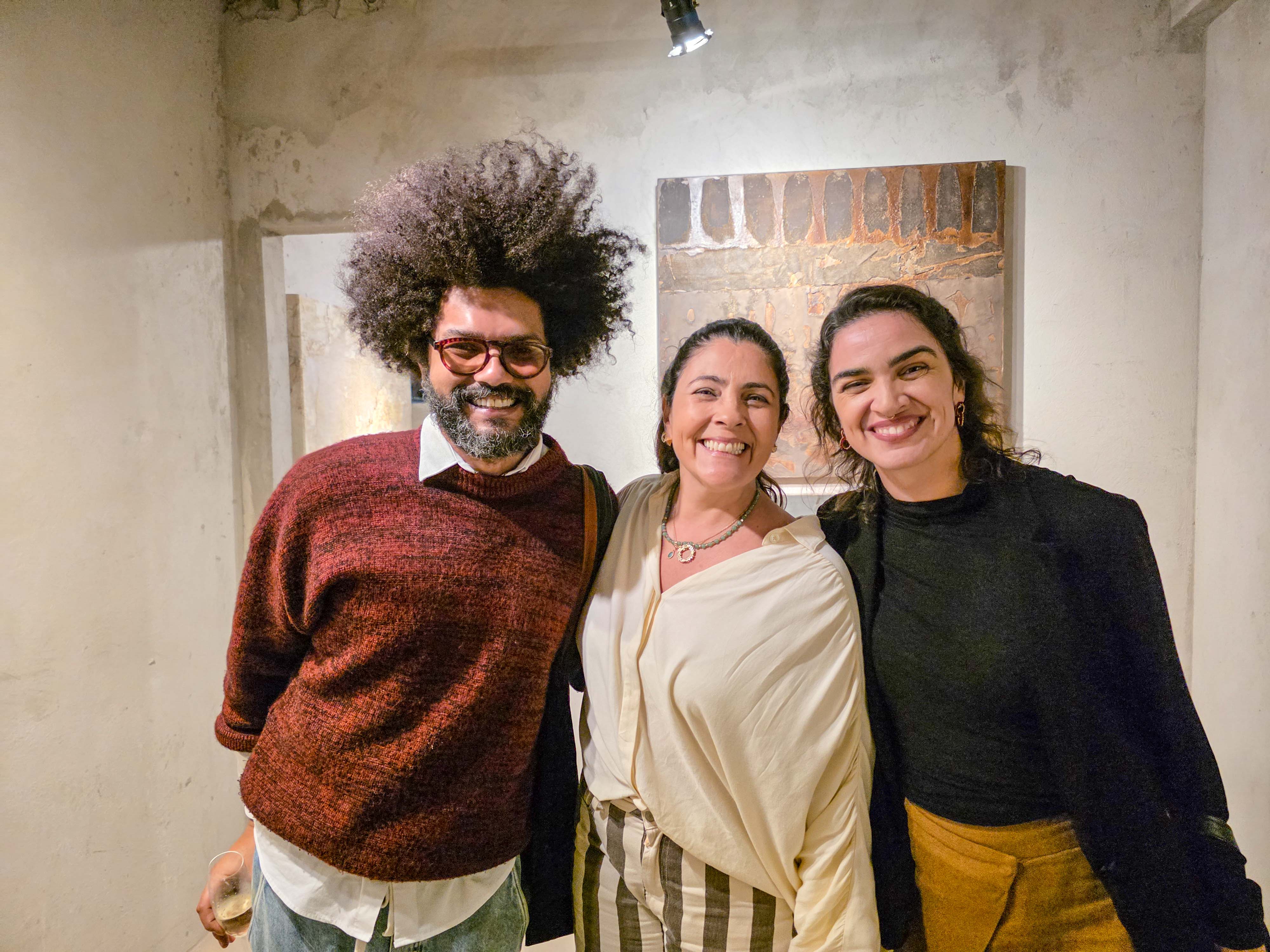 Nicolas Soares, Taiza Ammar e Carol Ruas