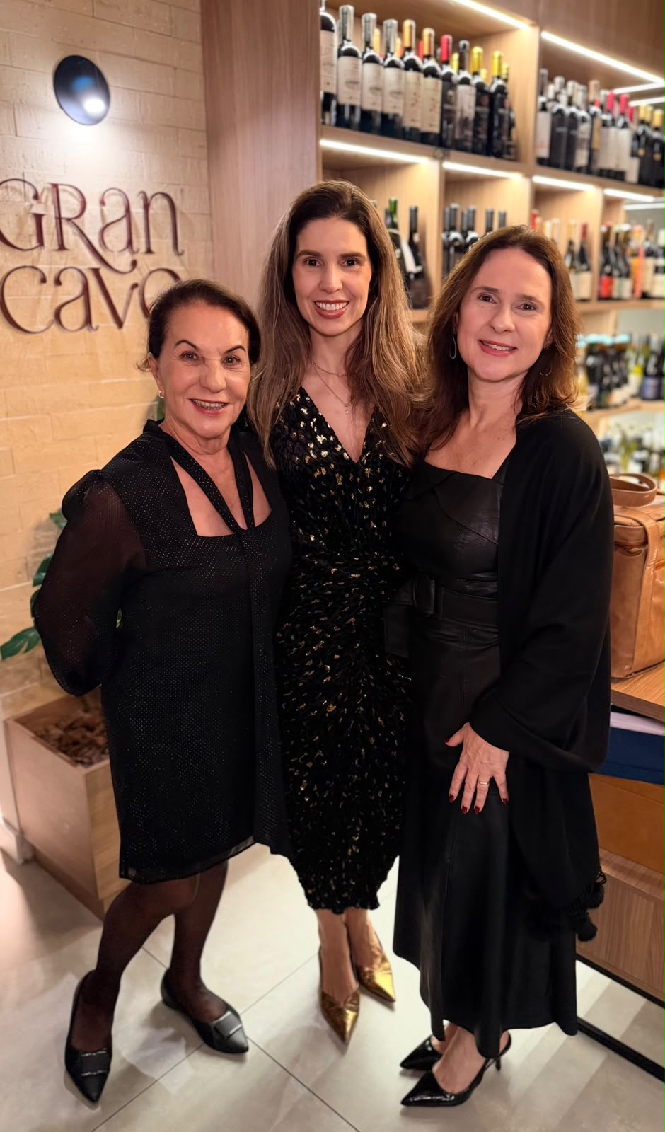 Walquiria, Júlia e Silvia Polido