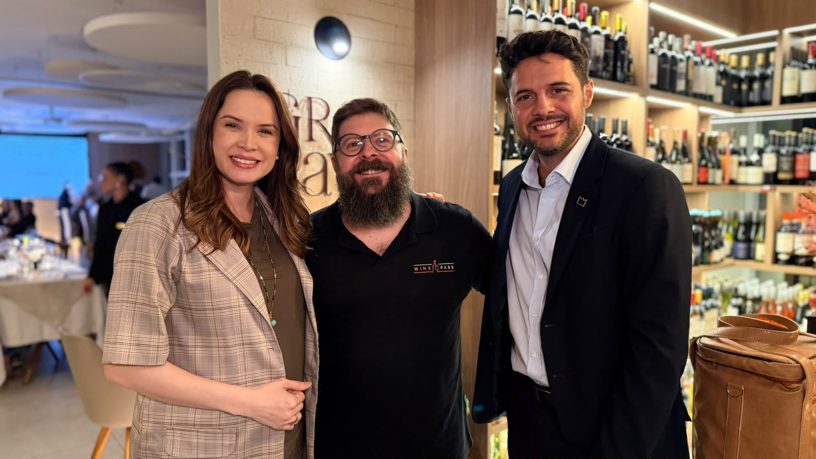 Francielly Ramos, Alexandre Barreiros e Carlos Reynolds