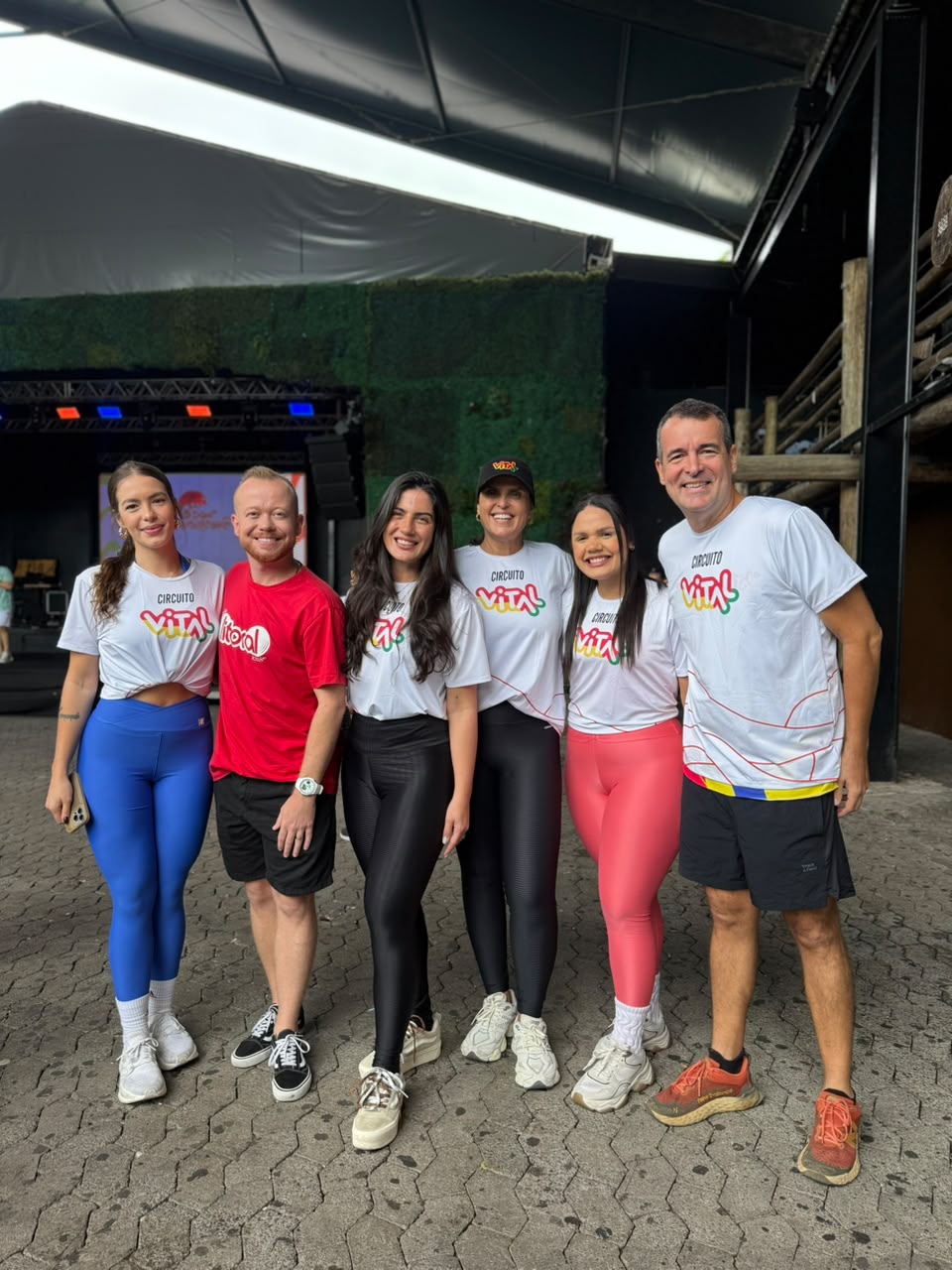 Gabriela Laranja, Bruno Andrade, Giulia Moussallem, Lilian Moussallem, Klarinda Rosa e Pablo Pacheco