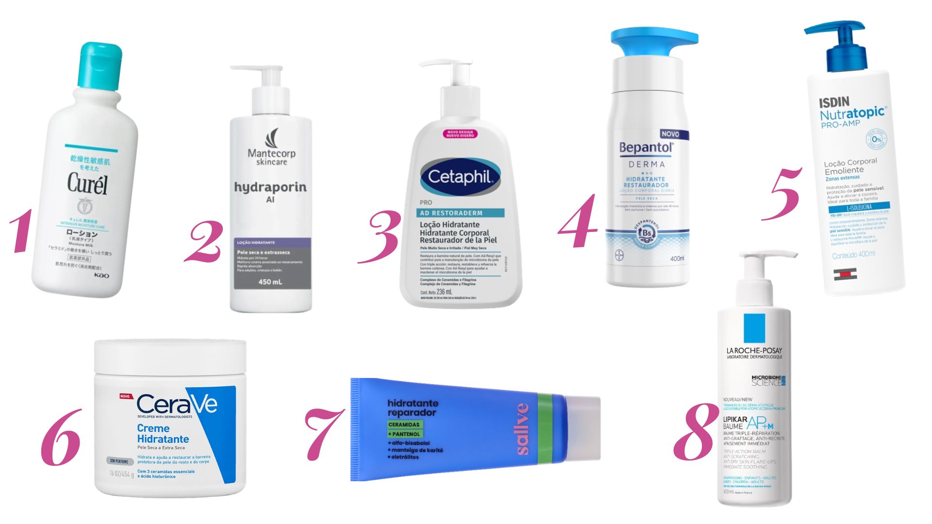 Produtos para dermatite atópica