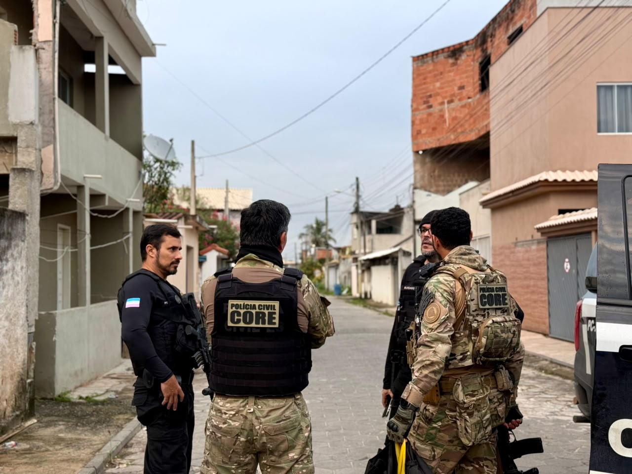 Polícia faz operação contra tráfico e crimes violentos no Sul do ES