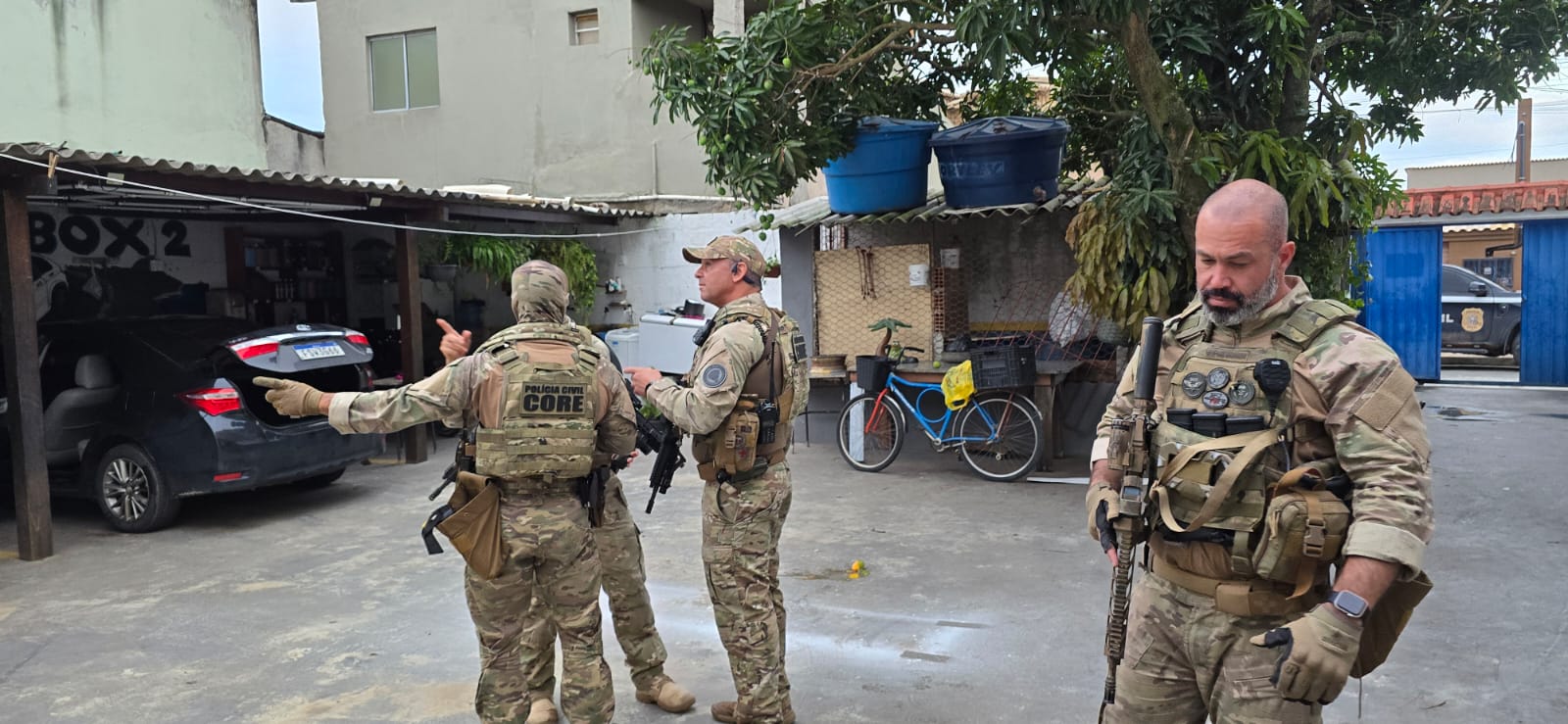 Polícia faz operação contra tráfico e crimes violentos no Sul do ES