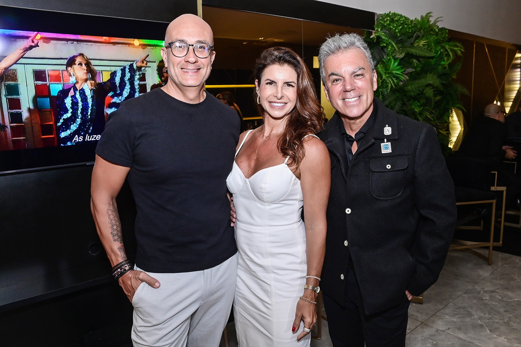 Gustavo Garpi, Janaina Gurgel e Ivan Aguilar