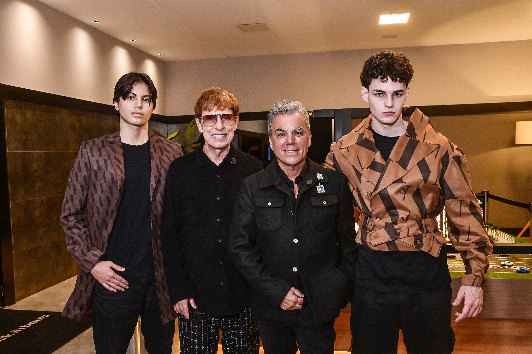 Jesse Martineli, Pietro Di Marcos, Ivan Aguilar e João Vitor Loss Chefer