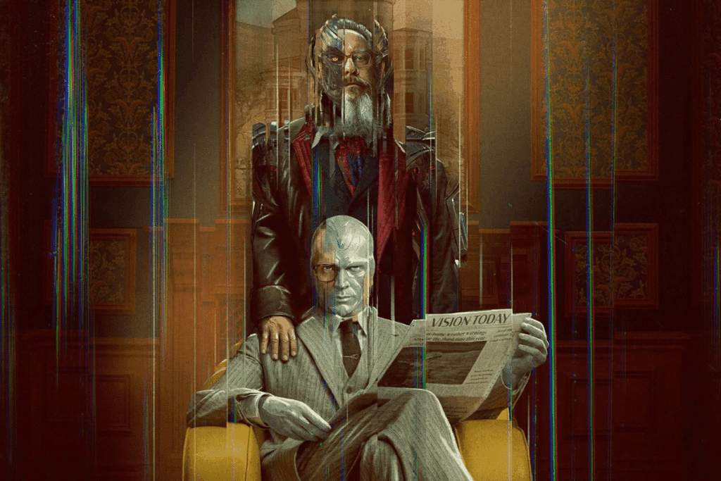 Em “VisionQuest”, Vision deixa o esconderijo e parte em busca de respostas sobre seu passado (Imagem: Reprodução digital | Disney+)