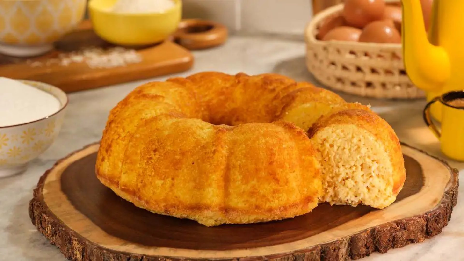 Bolo de milho cremoso