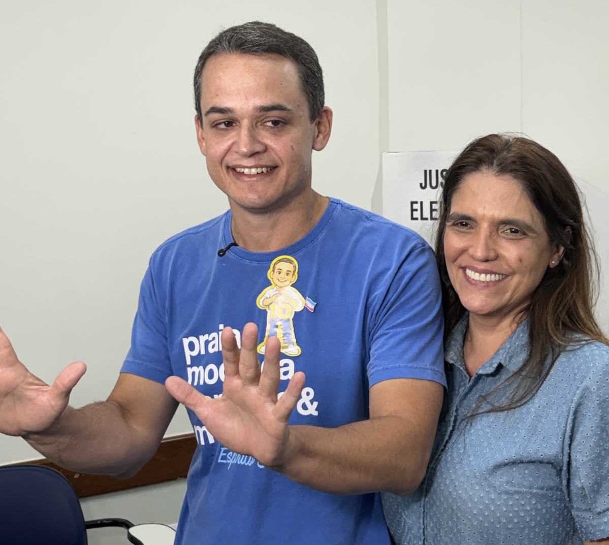 Lorenzo Pazolini votou em Vitória