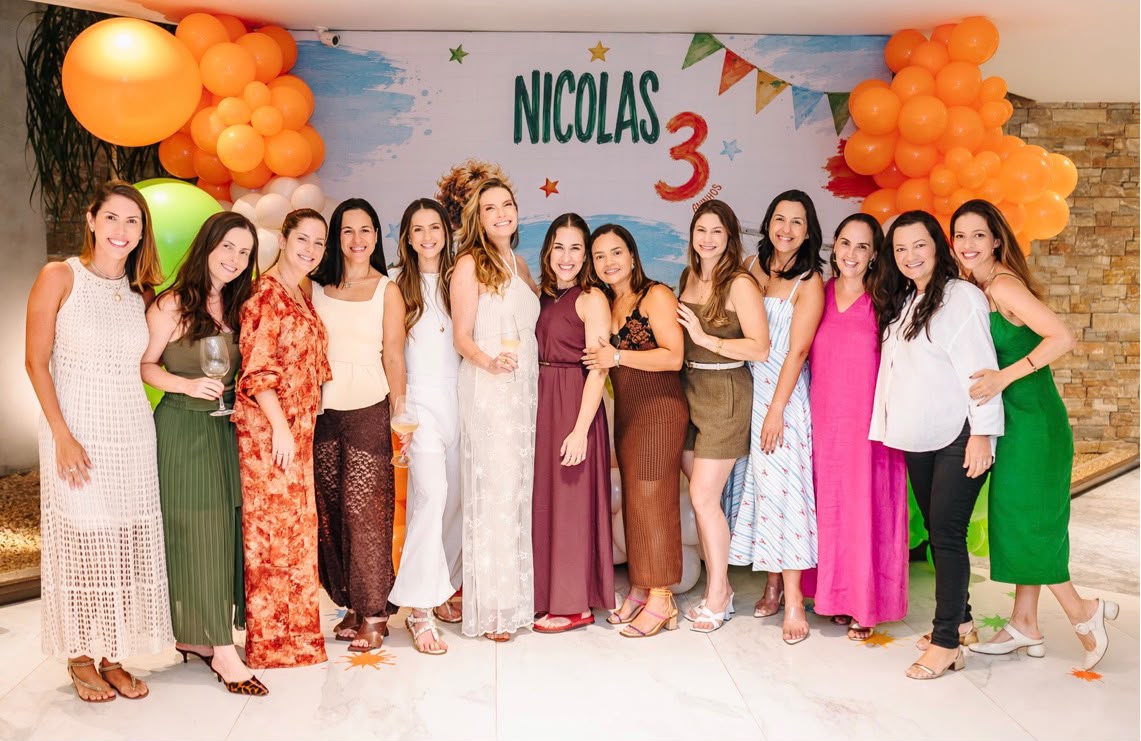 André Chieppe e Livia Dorsch celebram o aniversário de 3 anos do Nicolas