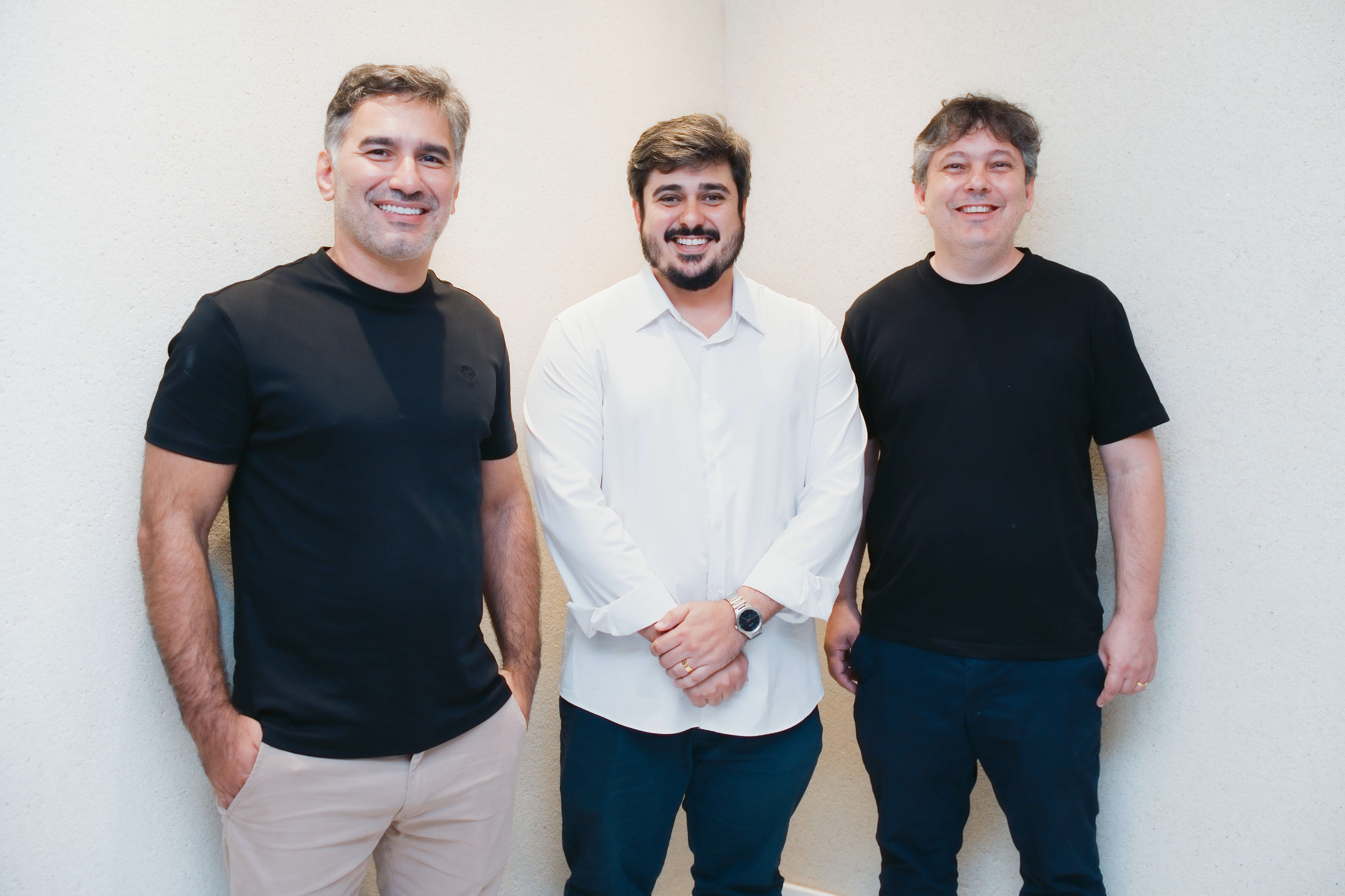Evangelos Sakulis, Lucas Fraga e André Poloni