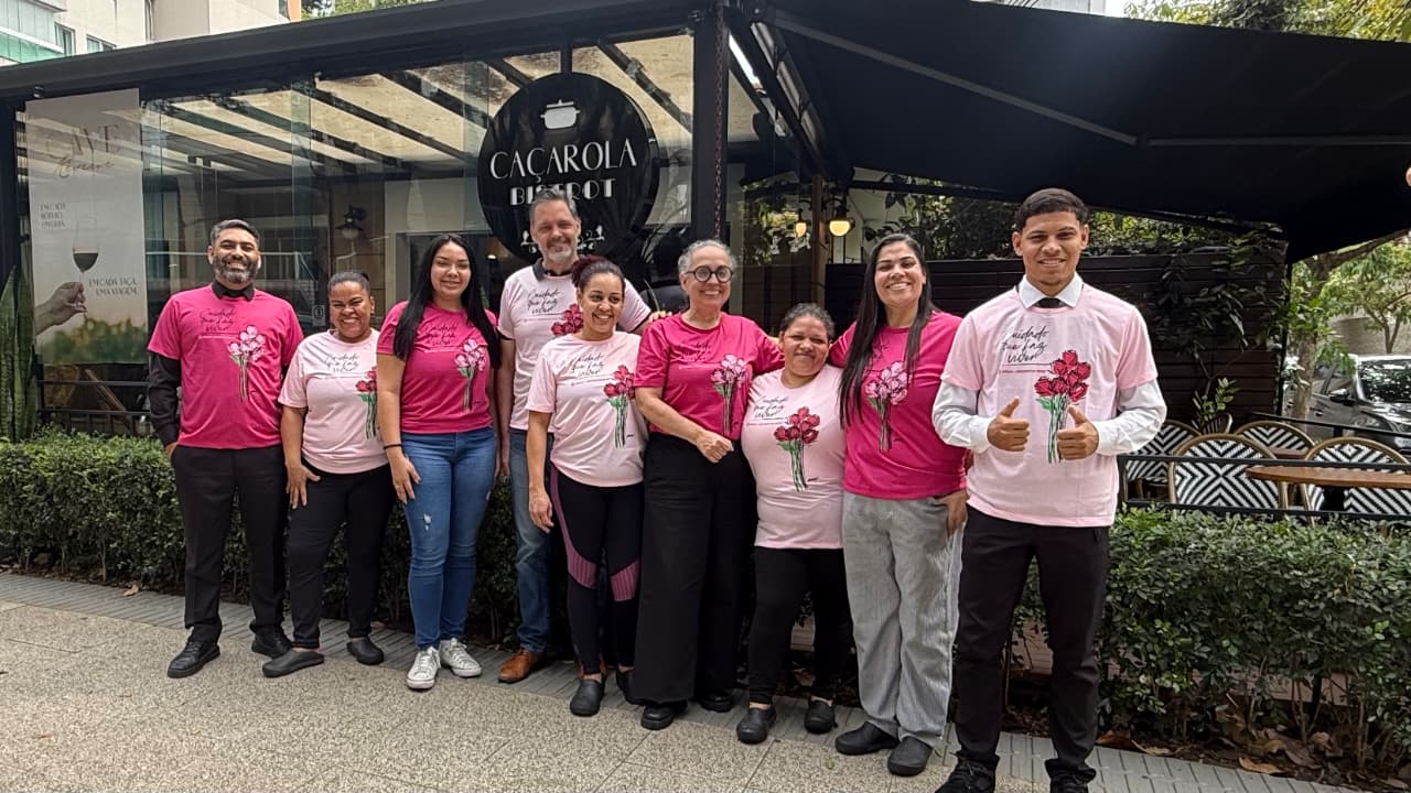 Outubro Rosa no Caçarola