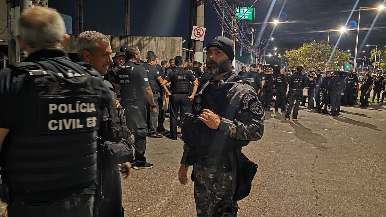 Operação mira facção suspeita de articular ataques em Vitória