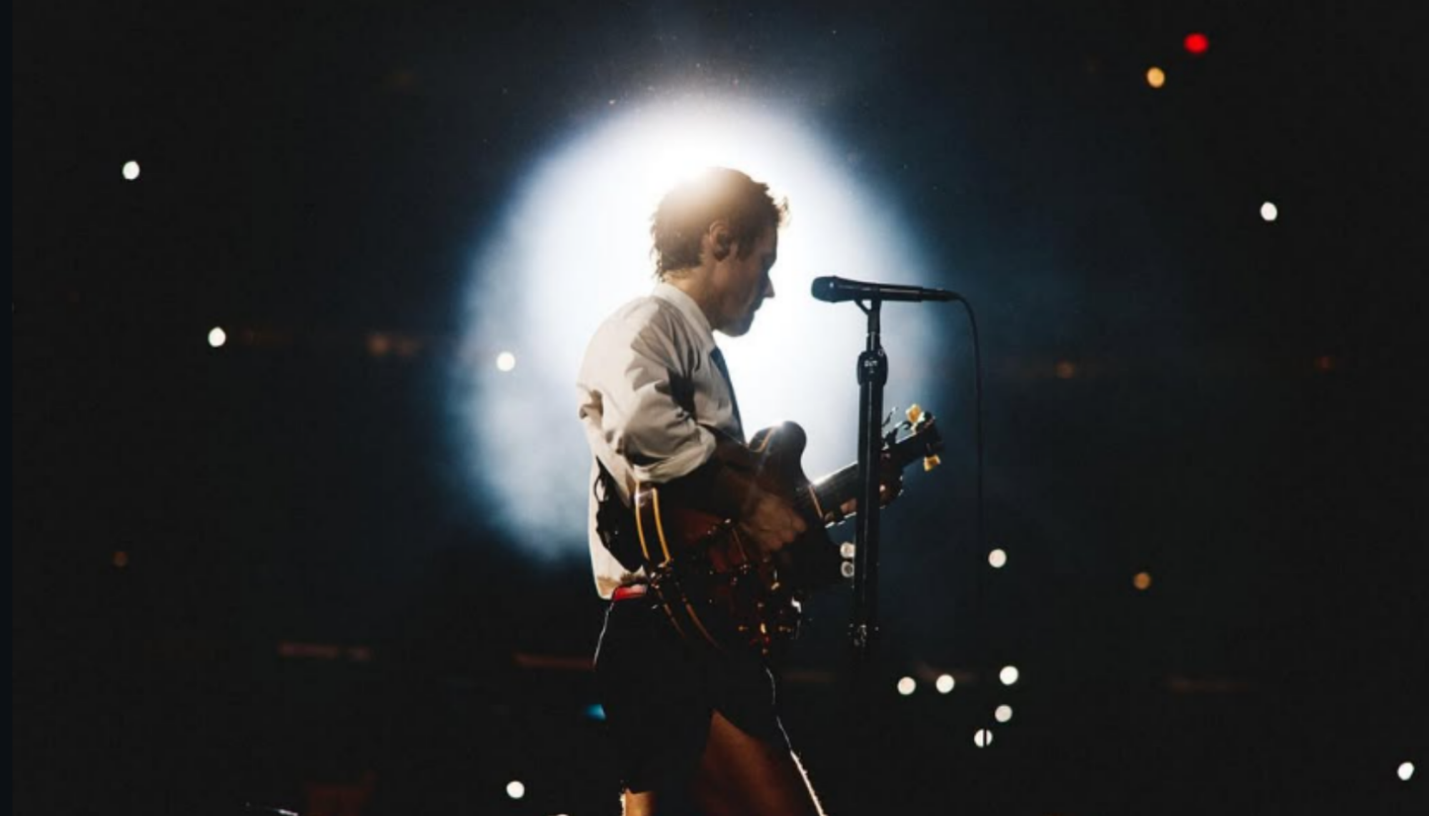 Harry Styles em show no Madison Square Garden em Nova York