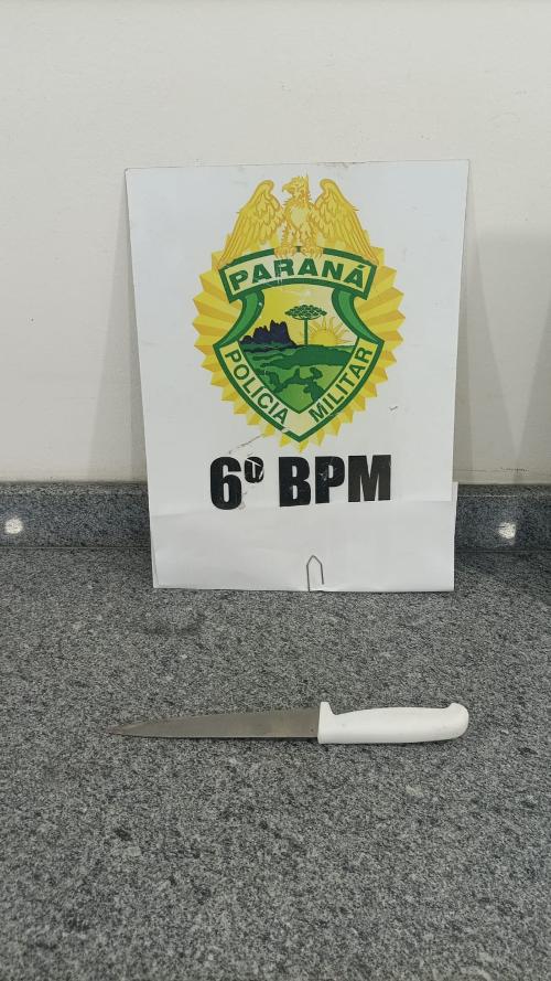 Jovem ameaça vítima