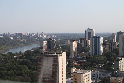 Foz do Iguaçu vista do alto