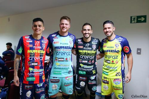 Novo uniforme Cascavel Futsal