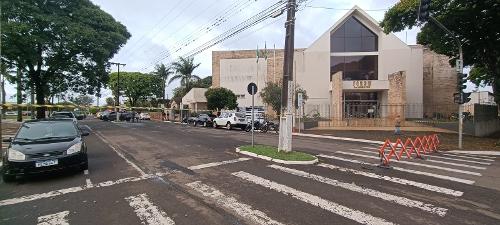Júri popular de ex-jogador é realizado no fórum de Rolândia.
