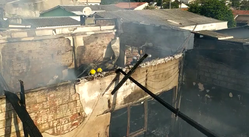 Incêndio Jardim União