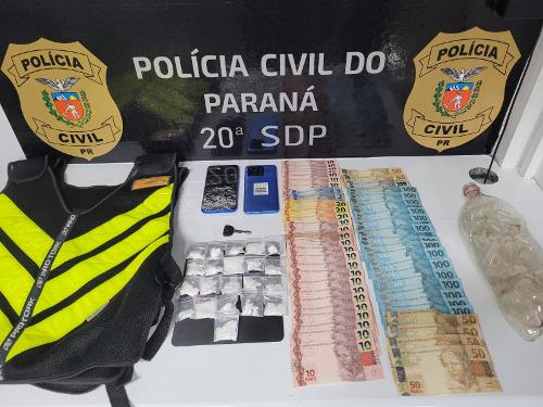 Apreensão de cocaína Polícia Civil