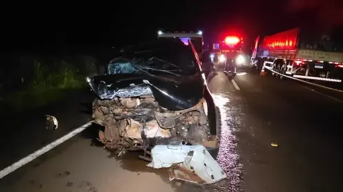 Grave acidente em Campo Mourão com três mortes