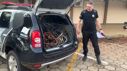 Forças de Segurança apreende fios de cobre durante operação