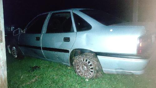 Carro acidentado