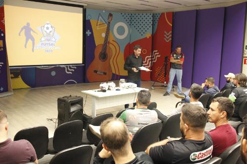 O congresso técnico foi realizado na noite desta quarta-feira