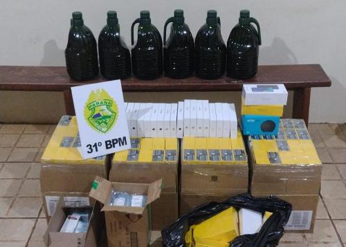 Os condutores foram identificados, mas liberados após o registro da ocorrência.