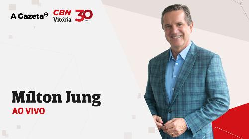 Em comemoração aos 30 anos da CBN Vitória, Milton Jung apresenta programa direto do ES
