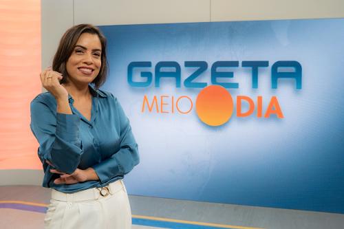 Gabriela Martins é a nova apresentadora regional do Gazeta Meio Dia.