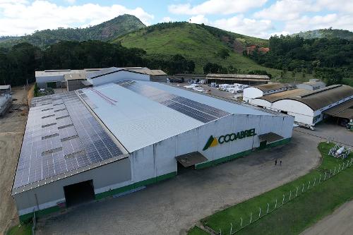 Armazém da Cooabriel em São Gabriel da Palha, cidade onde fica também a sede da cooperativa
