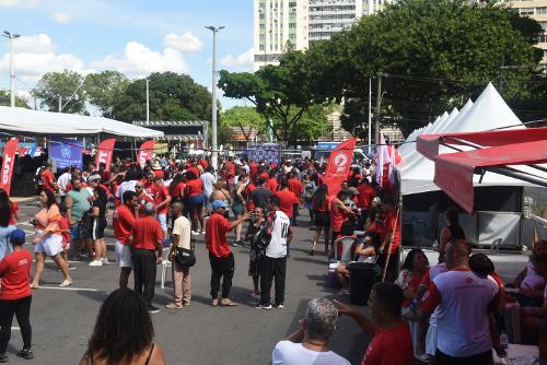 CUT comemora Dia do trabalhador no Centro de Vitória