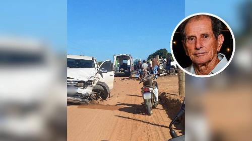 Adelço Pereira morreu após colisão entre picape e caminhonete em Jaguaré