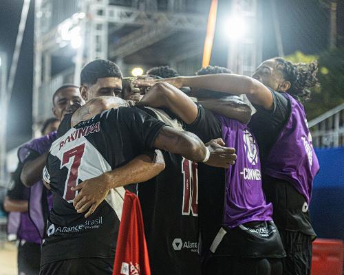 Vasco vence na Libertadores de futebol de areia