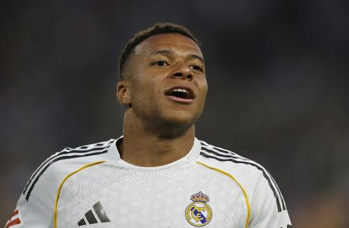 Mbappé, atacante francês do Real Madrid