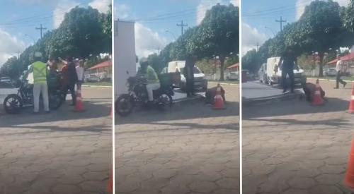 Imagens mostram dono de loja atirando contra suspeito de assalto em São Mateus