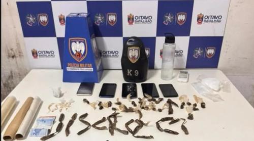 Os suspeitos foram presos em fevereiro deste ano com drogas