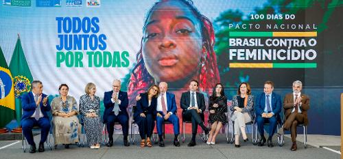 Presidente da República, Luiz Inácio Lula da Silva, durante reunião do Comitê Gestor do Pacto Nacional de Prevenção aos Feminicídios