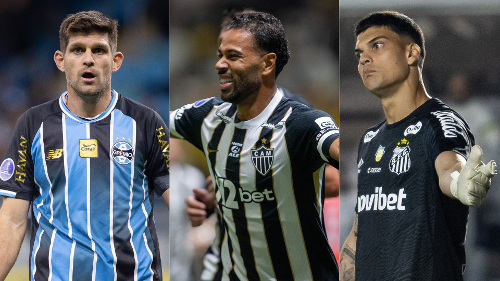 Grêmio, Atlético MG e Santos pela Sul-Americana