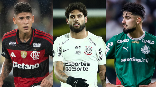 Flamengo, Corinthians e Palmeiras na Libertadores