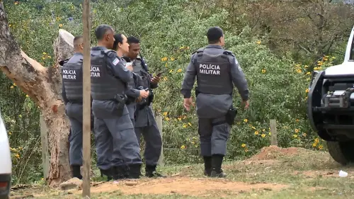 Policiais militares realizaram buscas na região onde ataque matou 4 e deixou um ferido